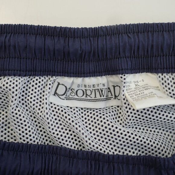 Disney's Resortwear Mickey Mouse Lined Swim Trunks XL Drawstring + Zipper 31 / 4 - Picture 6 of 8